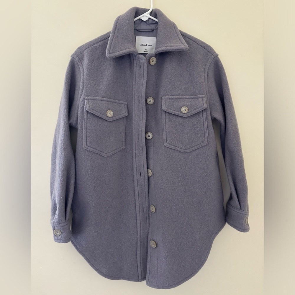 Aritzia Wilfred Free The Ganna Shirt Jacket